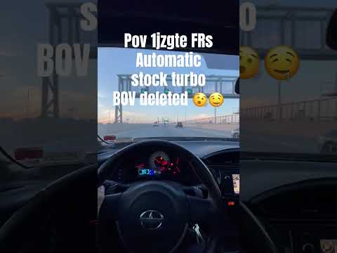 POV 1jzgte FRs Automatic BOV Deleted #gt86 #supra #brz #2jz #1jz