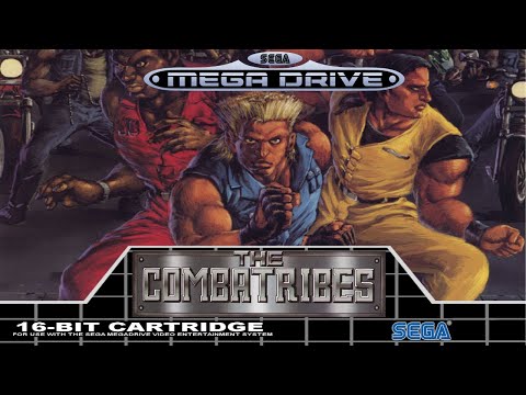 The Combatribes - The Slaughter Troops (Mega Drive Cover)