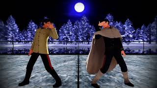 《金カム》尾形と鯉登で[A]ddiction《MMD》