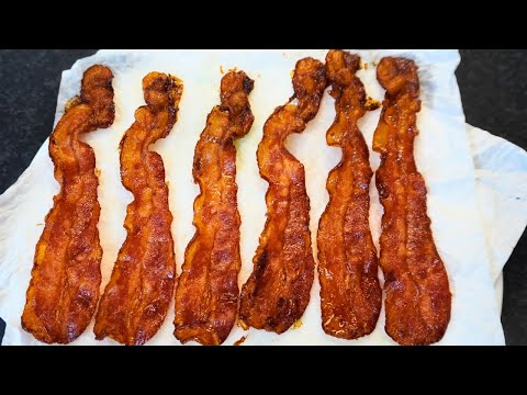 Best Bacon Hack, Perfectly Cooked Bacon In A Toaster Oven