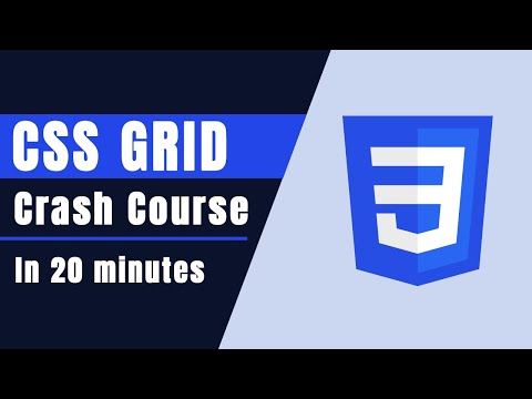 CSS Grid Crash Course - Learn grid in 20 minutes