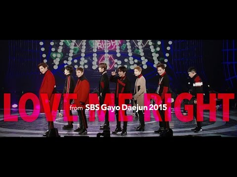 151227 EXO「LOVE ME RIGHT」Special Edit. from Gayo Daejun 2015