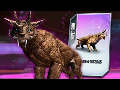 SMILODON HYBRID LEAKED 🐯 | SMITHETOCERAS!! - Jurassic World - The Game | Ep. 350