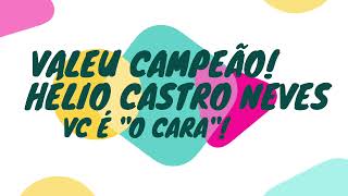 HOMENAGEM ao campeo Helio Castro Neves, orgulho do Brasil.Grande corredor,guerreiro,muita garra.