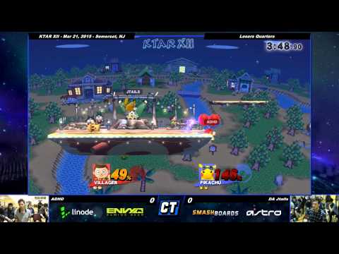 KTAR XII -  ADHD vs Jtails - Smash Wii U