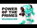 KL變形金剛玩具分享289 至尊神力 月嬌 Power Of The Primes Deluxe Class MOONRACER