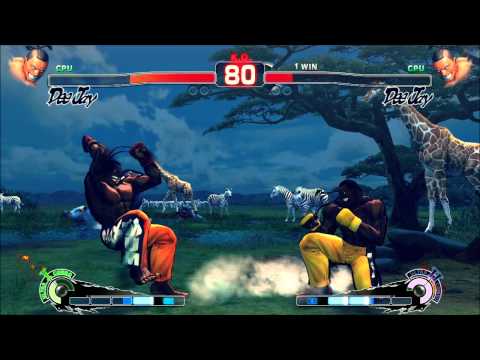 Super Street Fighter 4 Arcade Edition PC Deejay lost sea