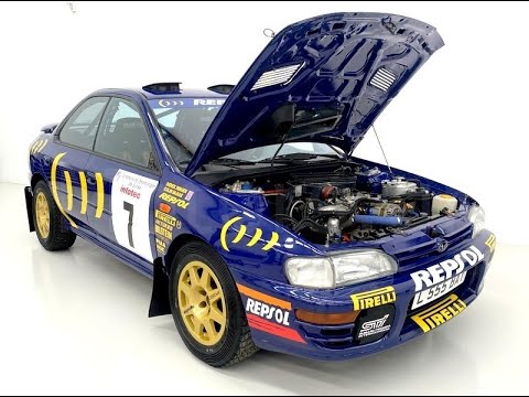 Subaru Prodrive 555 GR A 1994 Πρώην Sainz & McRae Σε Δημοπρασία!