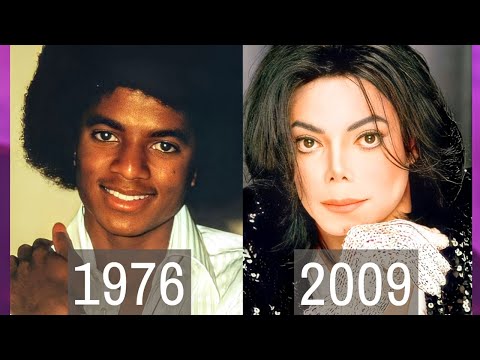 LA IMPACTANTE TRANSFORMACIÓN de MICHAEL JACKSON, el antes y después del Rey del Pop.
