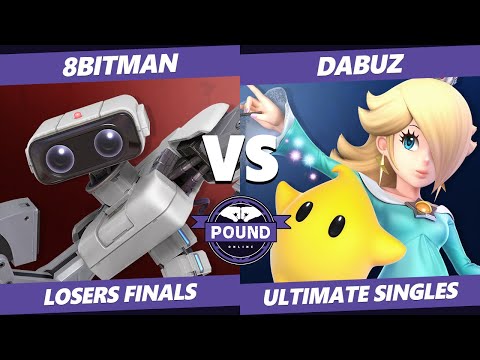 Pound Online 2020 SSBU Losers Finals - Dabuz (Rosalina) Vs. 8BitMan (ROB) Smash Ultimate Singles
