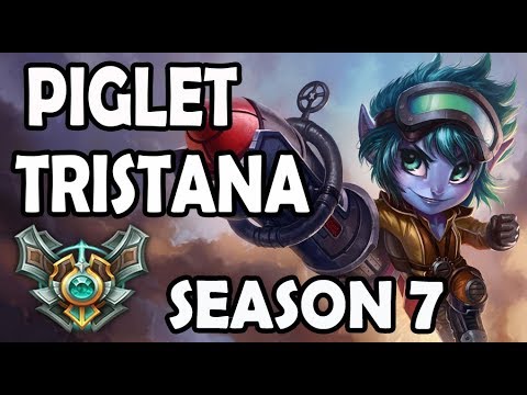 Piglet Tristana vs Kalista ADC Ranked Master Korea