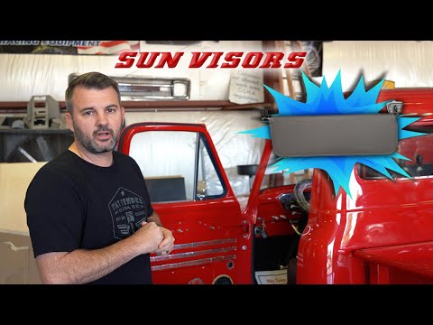 Fixing the Sun Visor Problem in Vintage Trucks
