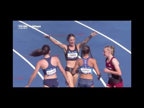 U16 Women’s 100m finals - Nationals 2023