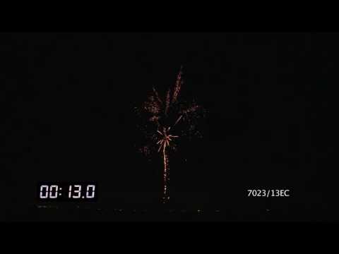 7023/13EC Cake Ø30mm 13s I-shape 20sec H35m "Green grove and melody"