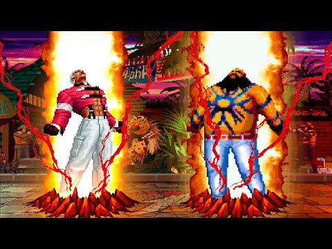 [KOF Mugen] D. Yashiro Rhythm vs Chang Koehan Team
