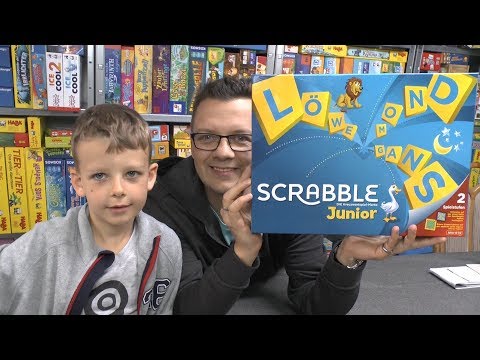 Scrabble Junior (Mattel) - ab 6 Jahre - Ideal für 1. Klasse? Buchstaben lernen!