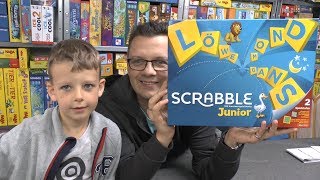 Scrabble Junior (Mattel) - ab 6 Jahre - Ideal für 1. Klasse? Buchstaben lernen!