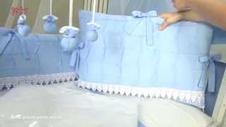 Kit Berço Luxo Azul | Ref: 46755