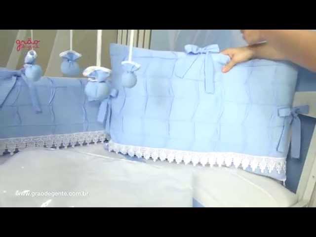 Kit Berço Luxo Azul | Ref: 46755