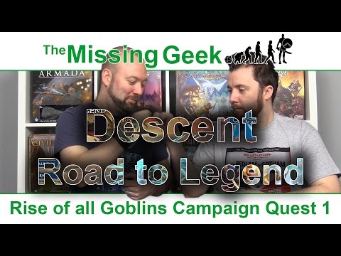 Descent: Road to Legend Campaign Quest 1 | The Missing Geek
