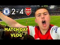 Chelsea Vs Arsenal Matchday Vlog| Away End Limbs| Hale End Showed Levels!