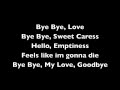 Bye bye love- Ekolu(Lyrics)