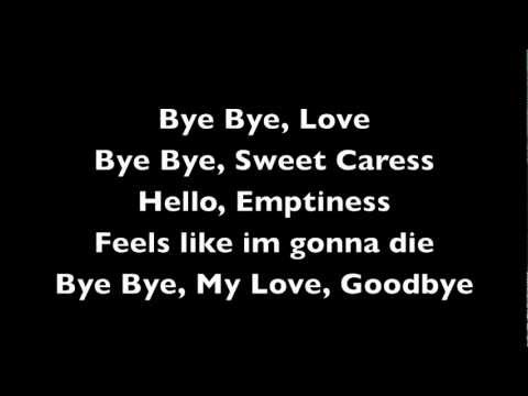Bye Bye Love video