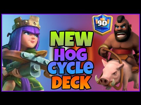 TOP 100 LADDER W/ 3.0 HOG RIDER EQ CYCLE DECK | CLASH ROYALE