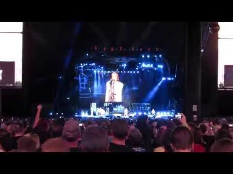 Def Leppard's opening song Aug. 16th 2014 at Tinley Park.  