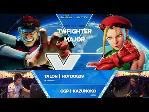 "BBR" TWFIGHTER MAJOR 2017 SFV - TALON HOTDOG29 vs GGP KAZUNOKO
