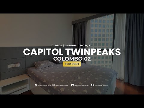 2BR Apartment for Rent at Capitol TwinPeaks | Colombo 02