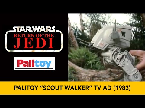STAR WARS PALITOY “SCOUT WALKER” TV AD (1983)