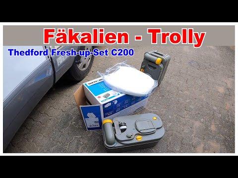 Thedford Fresh-Up-Set C200 waste trolley