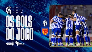 Os gols da vitória azulina: CSA 2x0 Juazeirense - Série D 2026