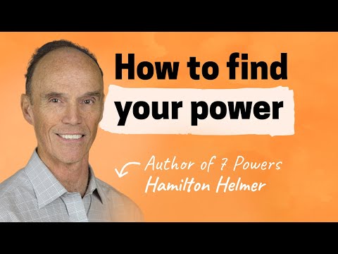 Business strategy with Hamilton Helmer (author of 7 Powers)