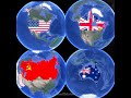 Evolution Of United States Canada Russia Australia Maps History Historymap