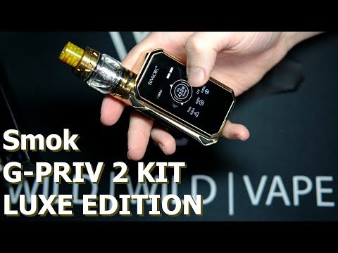 SMOK G-PRIV 2 KIT LUXE EDITION / Showcase & Unboxing in 4k