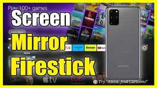 How to Screen Mirror Android Phone to Firestick 4k Max & Cast Screen (Easy Tutorial)