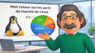 Linux, mon retour sur les parts de marché de Linux !
