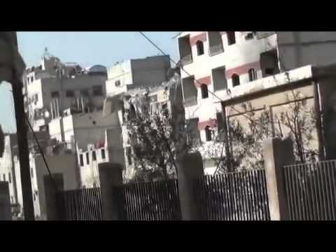 إنزال قناصين بالقرب من إدارة الدفاع الجوي من قبل كتيبة سعد بن عبادة في ريف دمشق