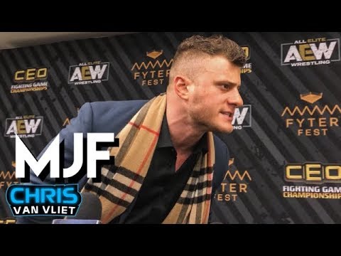 Video: MJF Curses At The Media, Storms Out Of Fyter Fest Presser