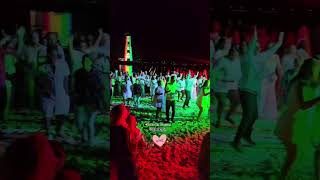 Beach Party in Ocean Cay 🩵 Bahamas with msc friend travel with Damian #oceancay #Bahamas #beachparty