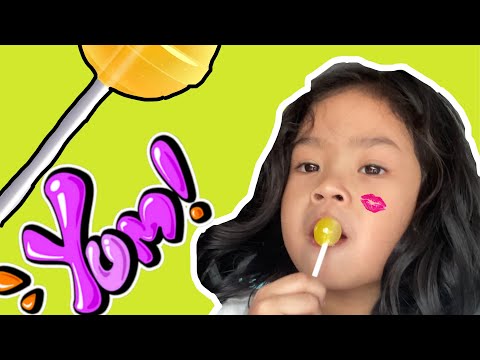 Raysha with Yummy Lollipop | Quality Time | Happy Sunday | Kids