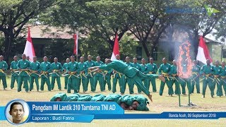 Download lagu Pangdam IM Lantik 310 Tamtama TNI AD mp3