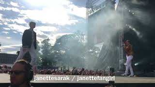 Marcus and Martinus - Remind Me live | Helsinki 9.6 Kaisaniemi