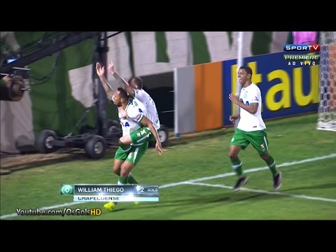 Gol de Willian Thiego, Chapecoense 3 x 3 Grêmio - Brasileirão 15/06/2016 [HD]