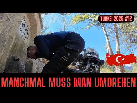 Motorcycle trip to Türkiye – Traveling alone, wrong route & a cool river 🇹🇷 | 2025 #12