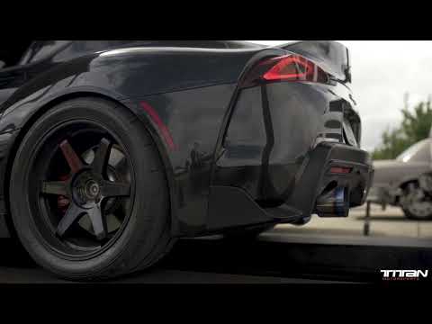 Toyota GR Supra TOMEI Signle Exhaust Sound Clip