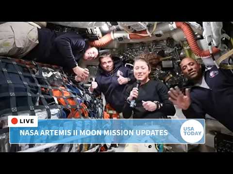 Live: NASA Artemis II moon mission updates as Orion returns to Earth after lunar flyby