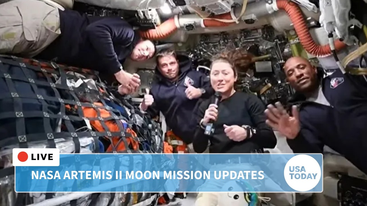 Live: NASA Artemis II moon mission updates as Orion returns to Earth after lunar flyby
